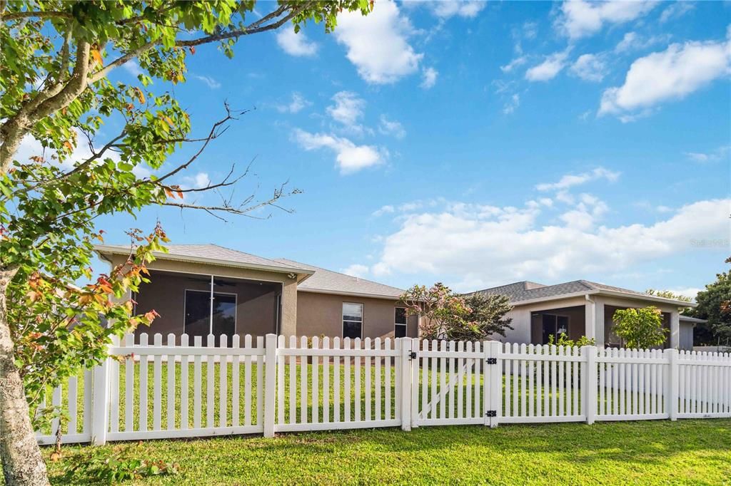 Backyard, Exterior