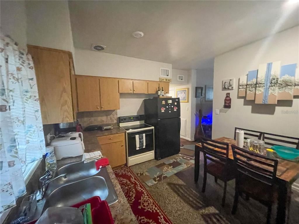 Dining room, Interior, Kitchen