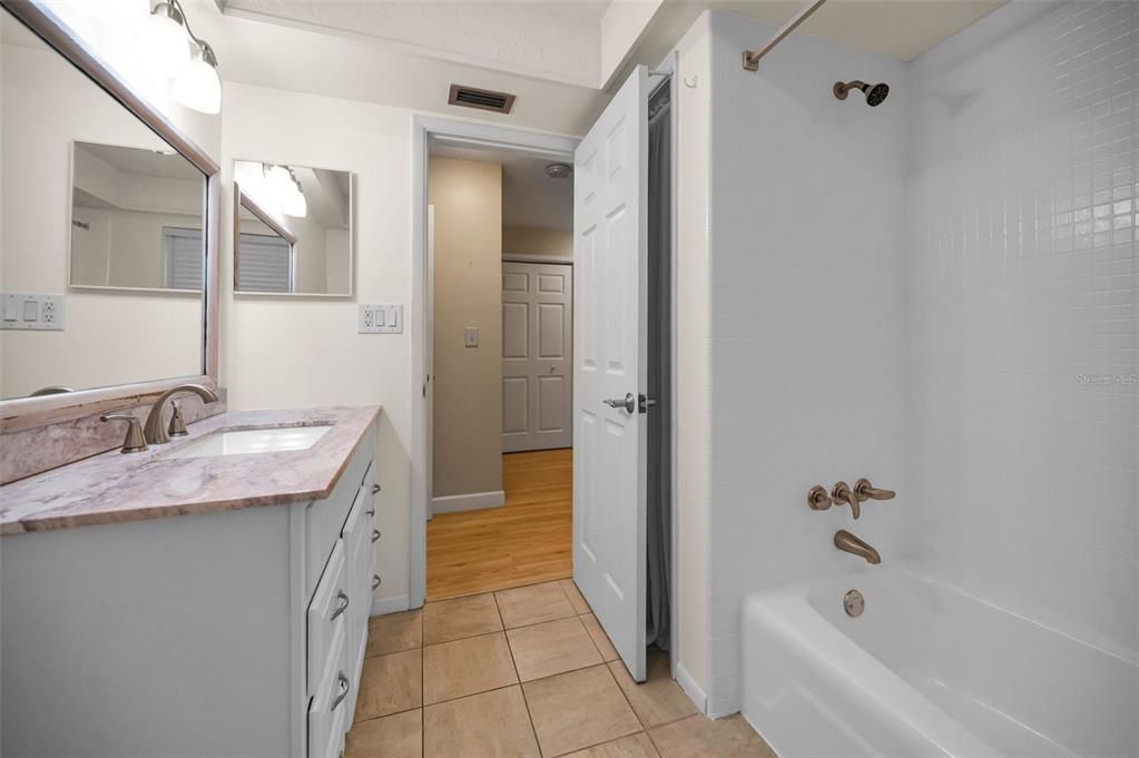 Bathroom, Interior, Wood Texture Flooring
