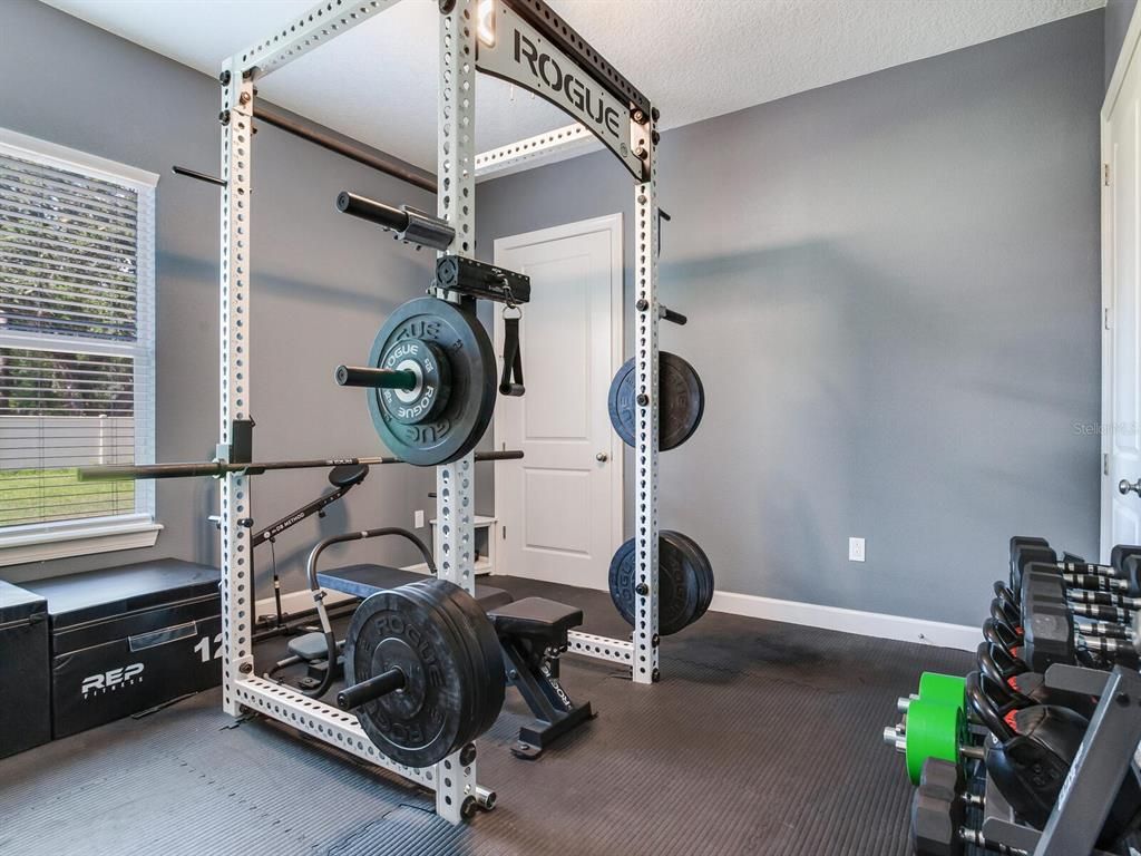 Fitness Equipment, Interior, Wood Texture Flooring