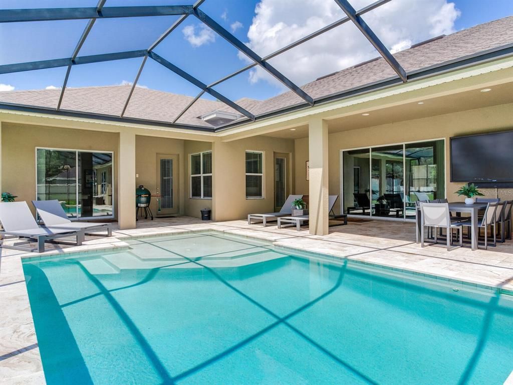 Glass Ceilings, Interior, Pool, Sun Room