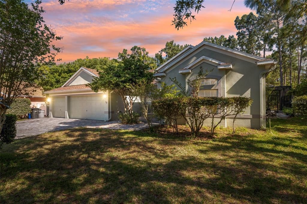 Backyard, Detached Garage, Exterior