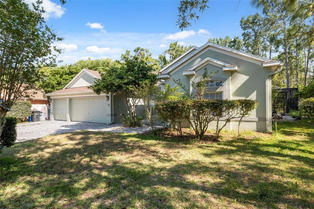 Backyard, Detached Garage, Exterior