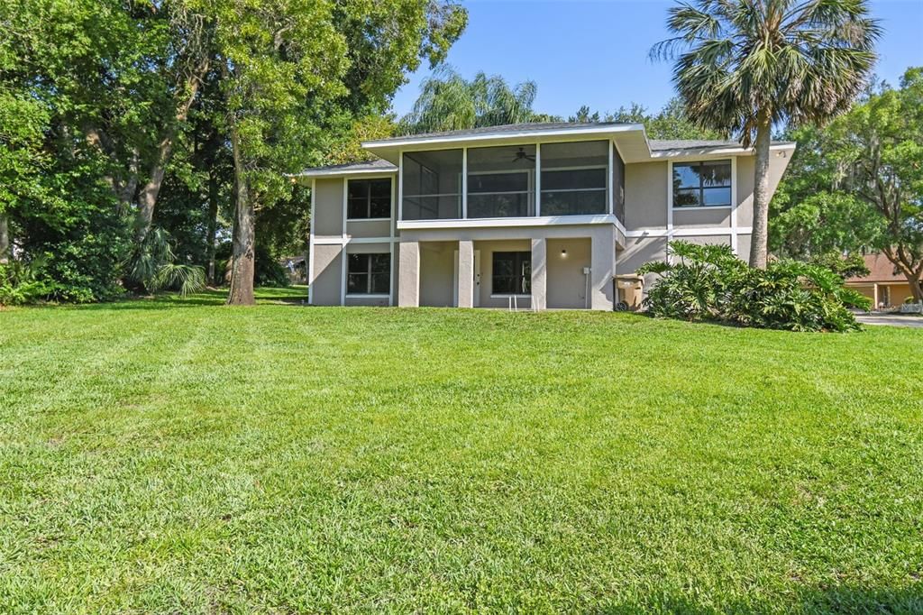 Backyard, Exterior