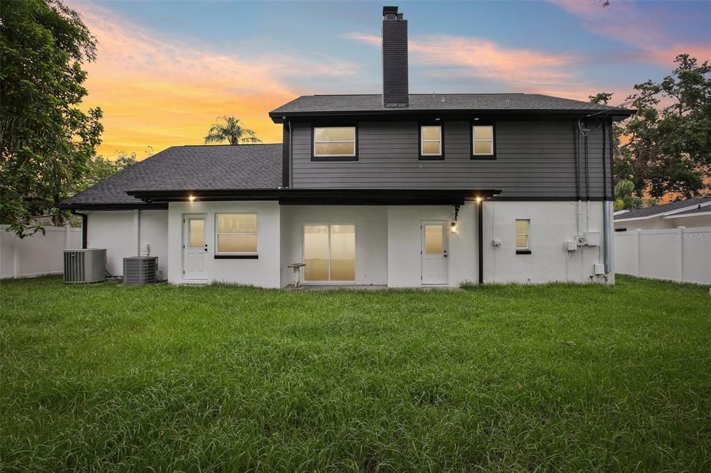 Backyard, Exterior