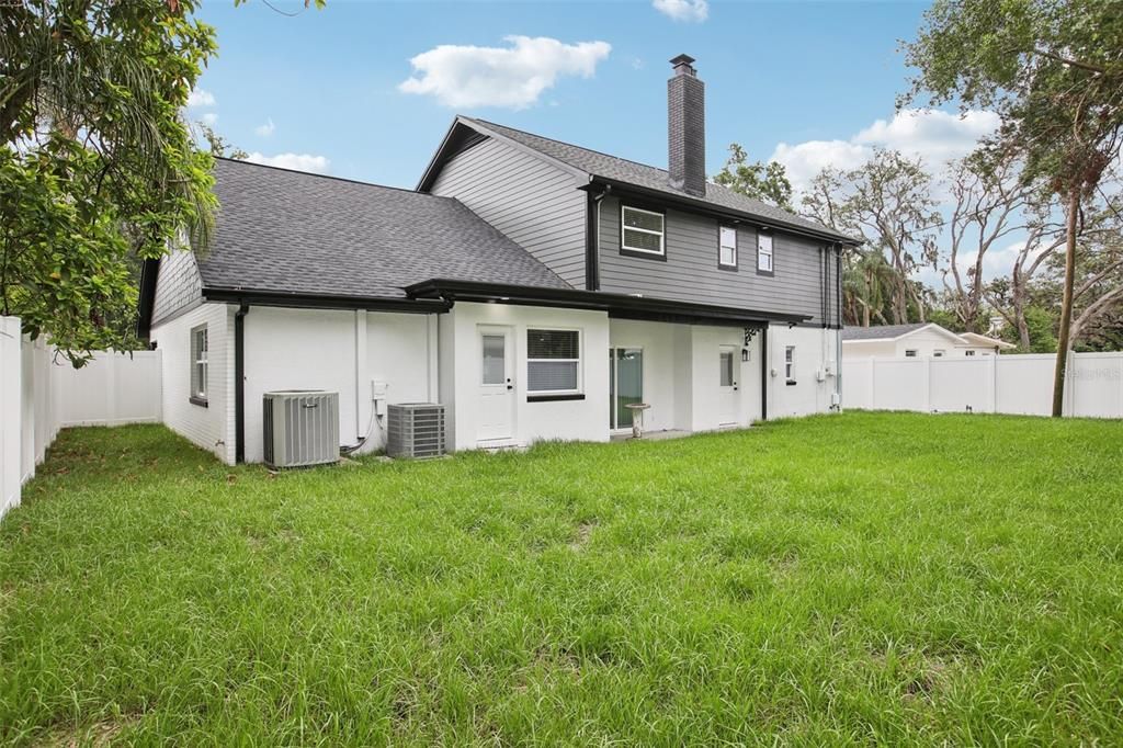 Backyard, Exterior