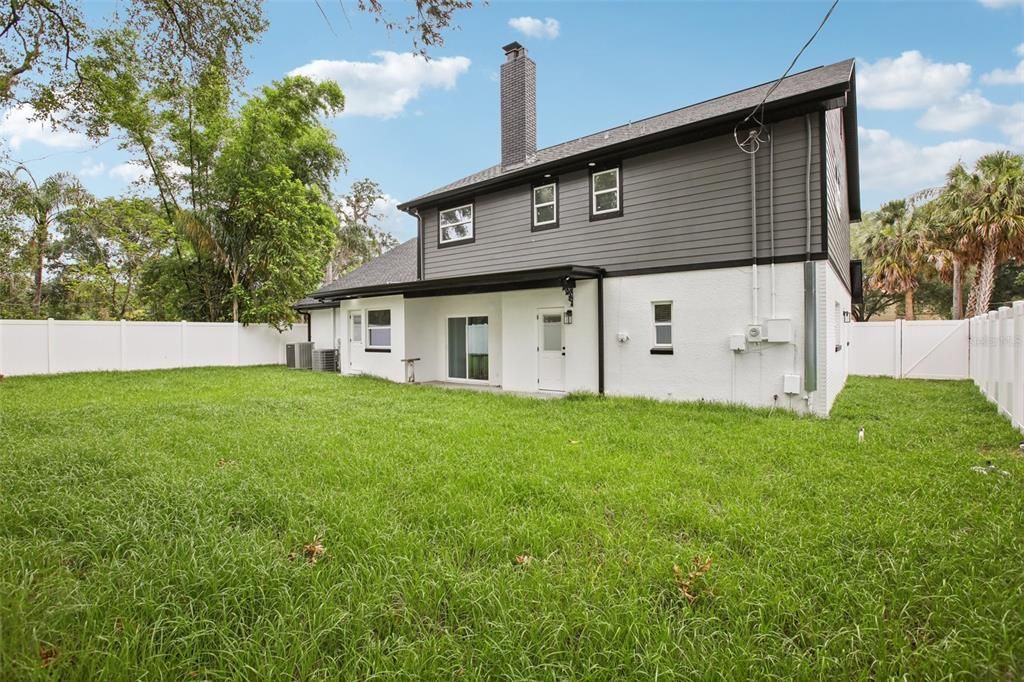 Backyard, Exterior