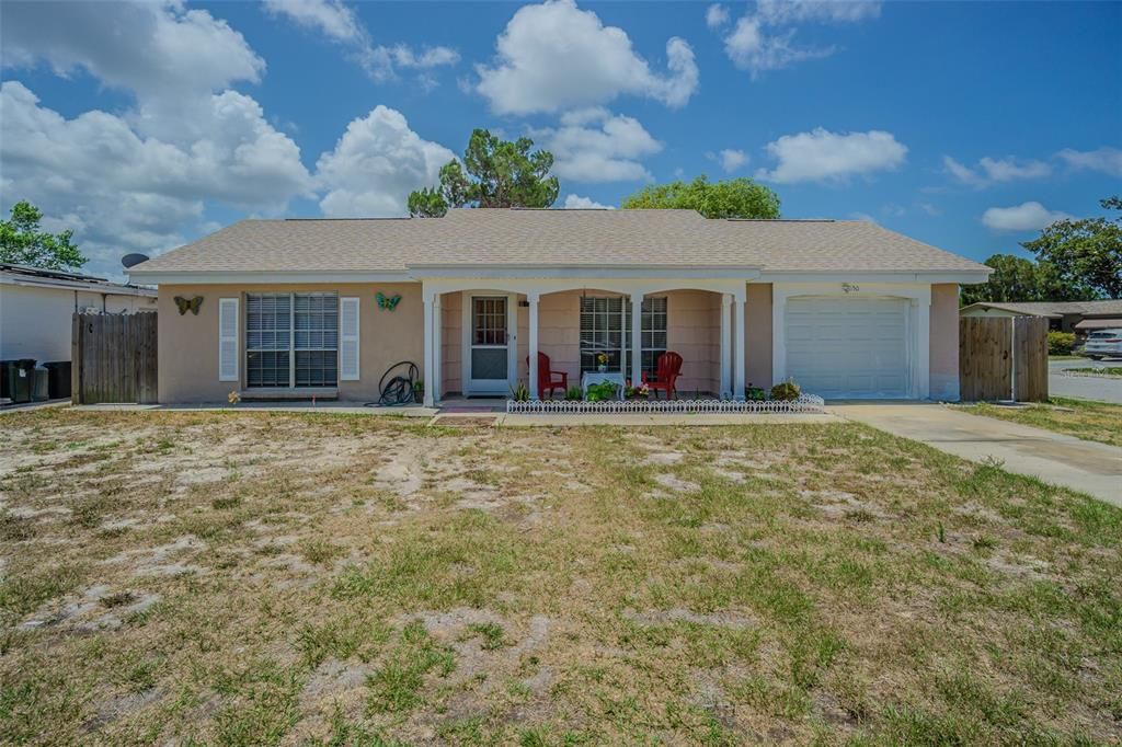 Attached, Backyard, Exterior, Facade, Ranch