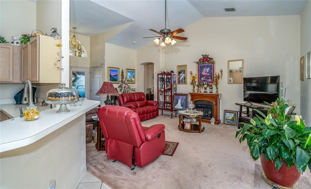 Fireplace, Interior, Living room