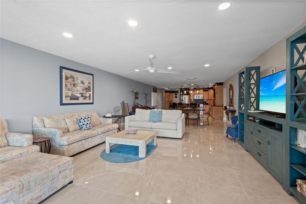 Dining room, Interior, Kitchen, Living room, Pendant Lights, Recessed Lighting