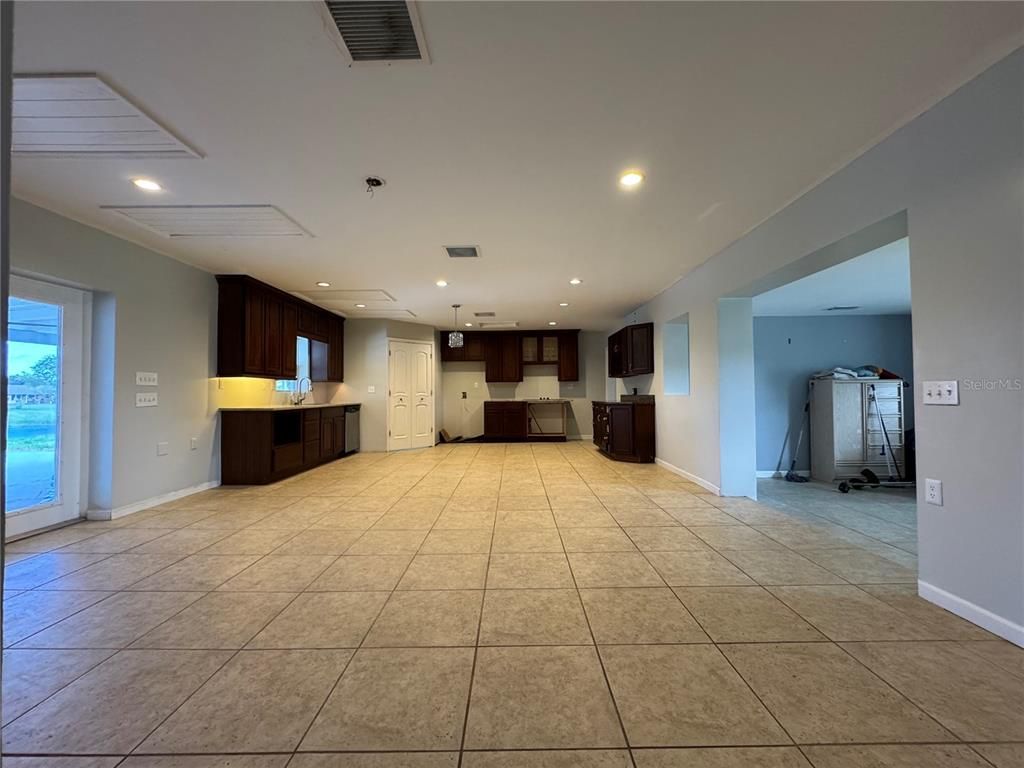 Interior, Kitchen, Pendant Lights, Recessed Lighting