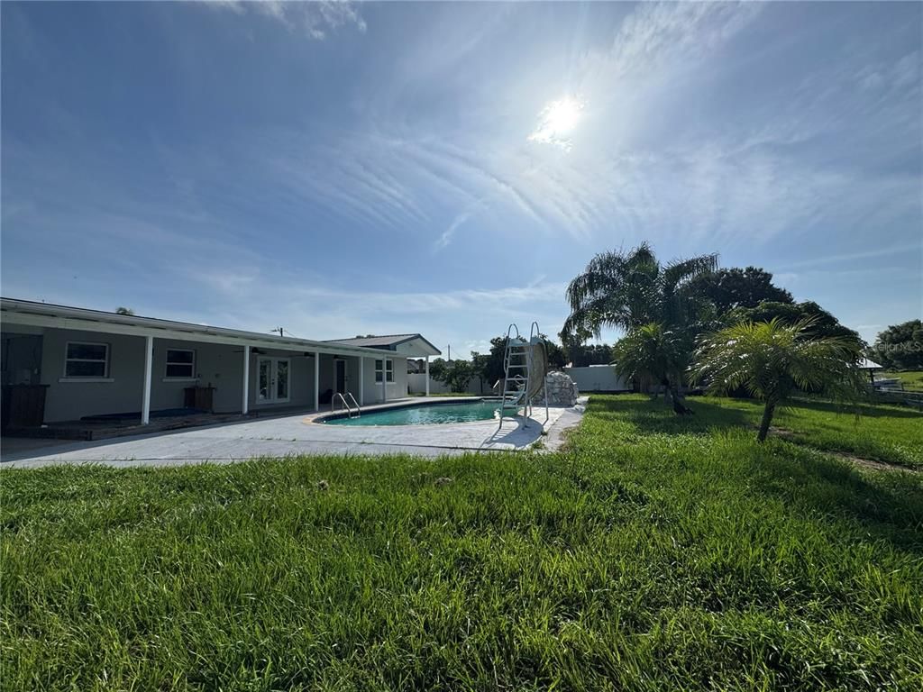 Backyard, Exterior, Pool