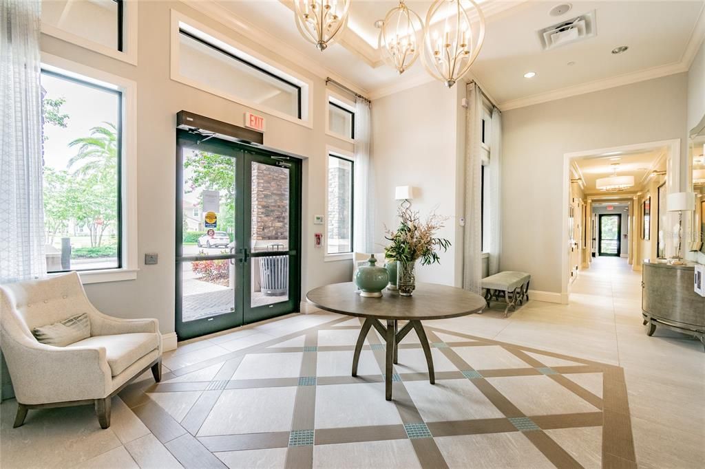 Chandelier, Interior, Recessed Lighting