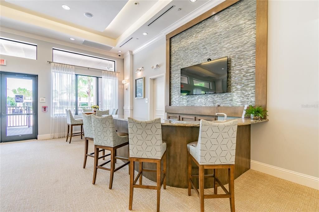 Dining room, Interior, Recessed Lighting
