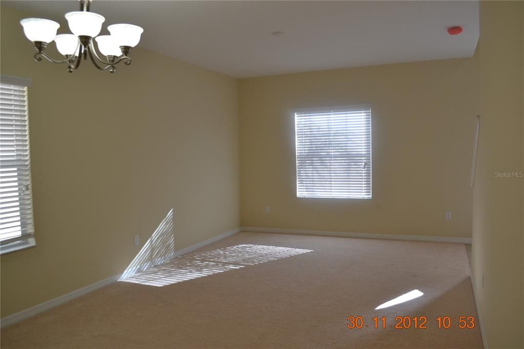 Chandelier, Empty room, Interior