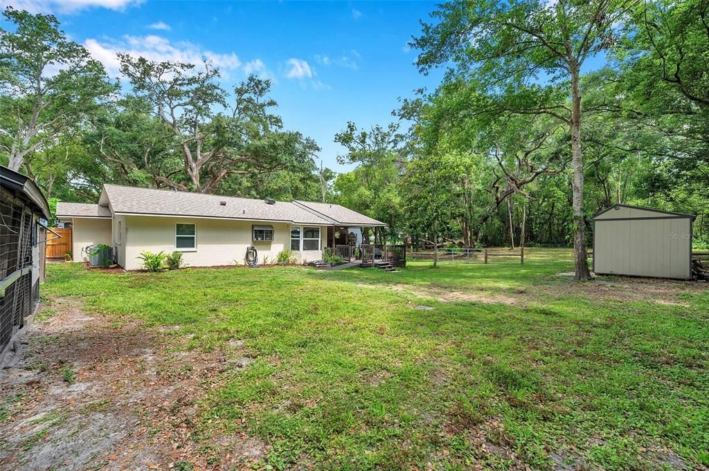 Backyard, Exterior