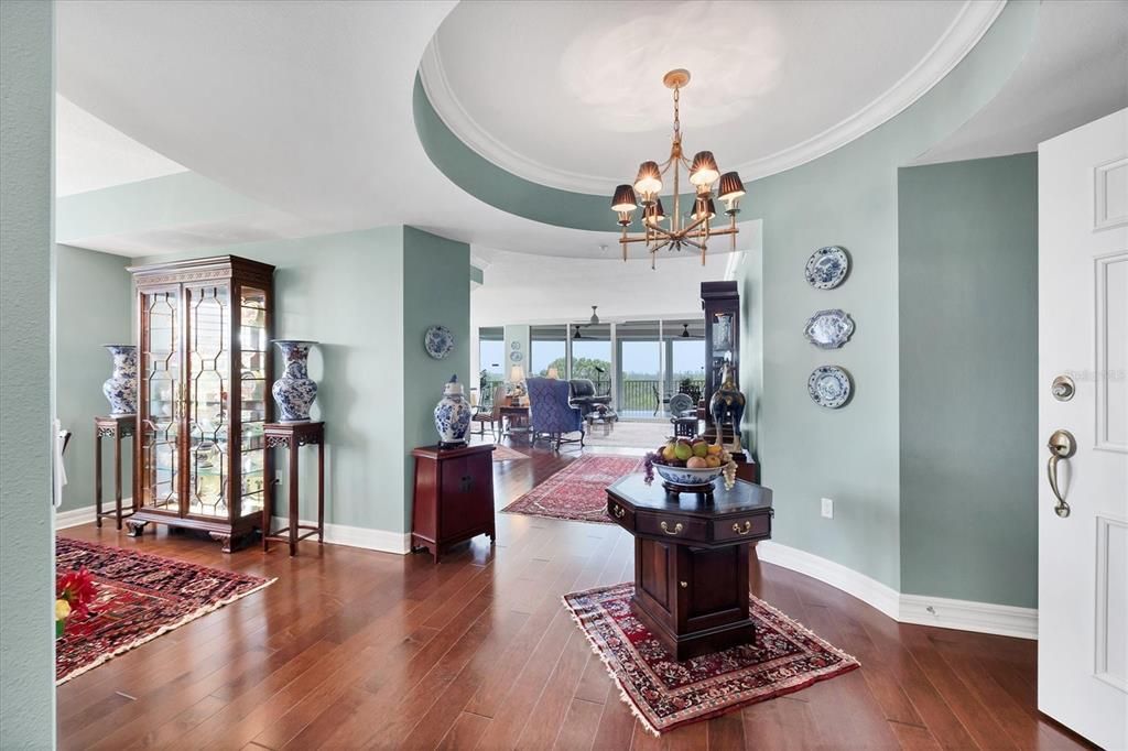 Chandelier, Interior, Living room, Wood Texture Flooring