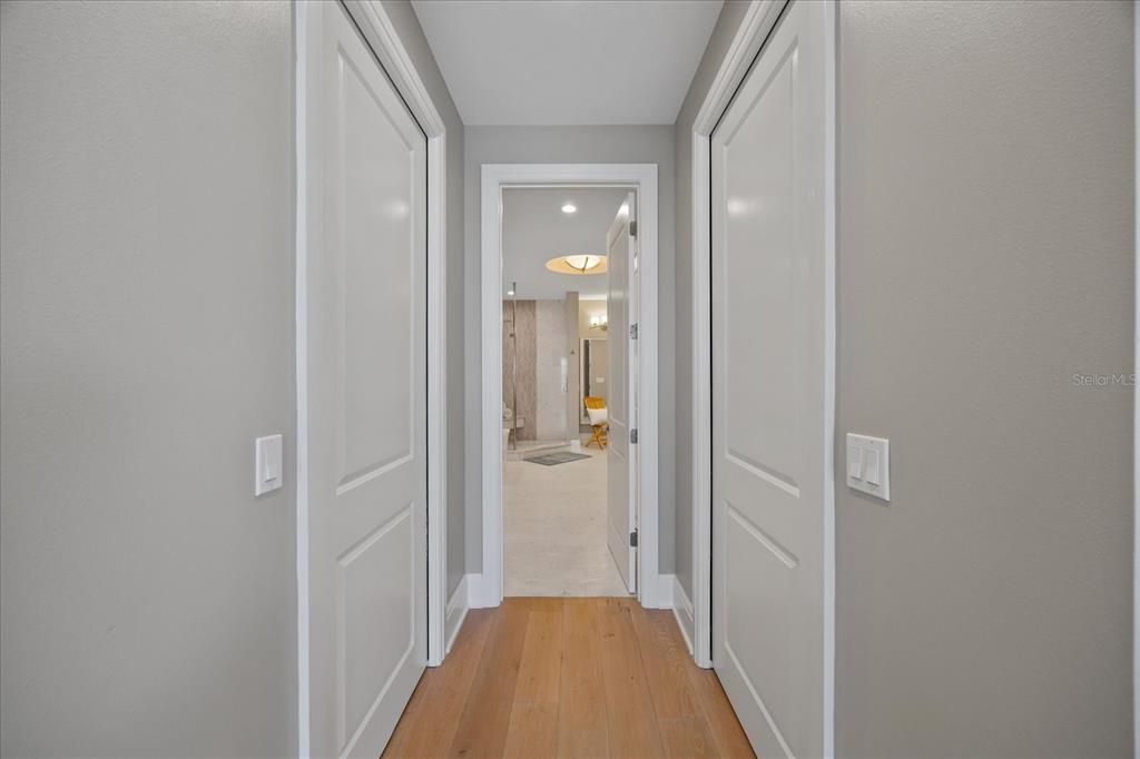 Interior, Recessed Lighting, Wood Texture Flooring