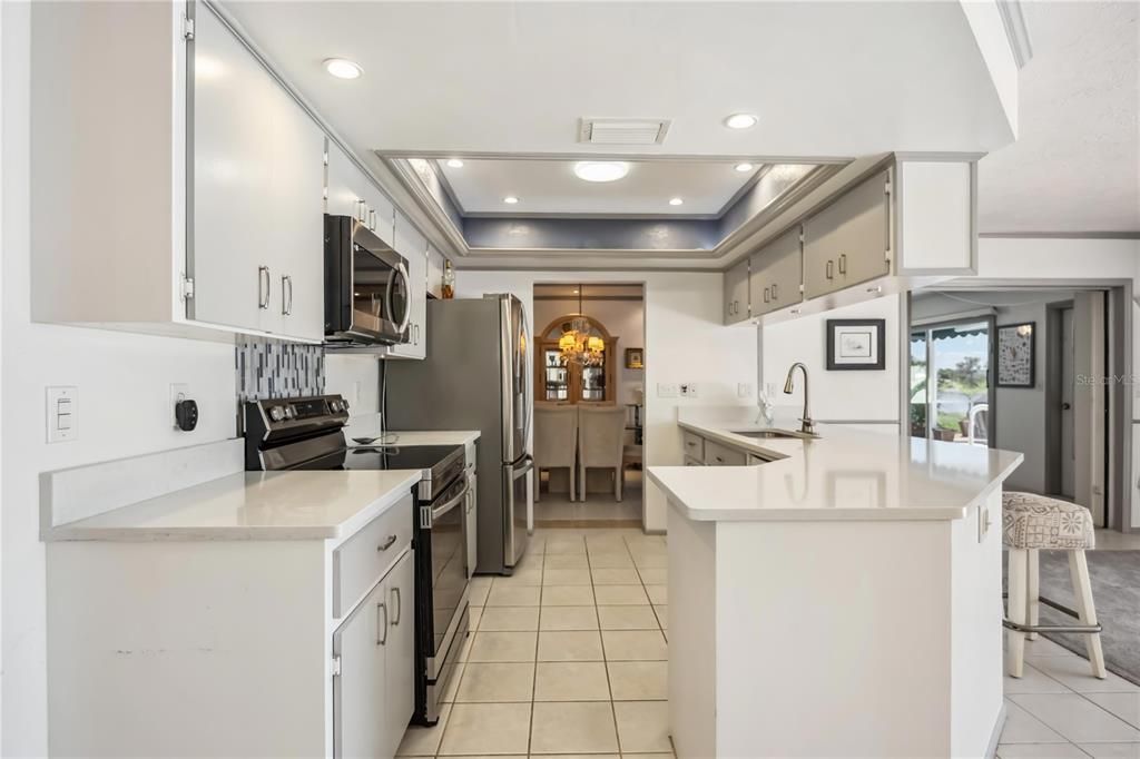 Interior, Kitchen, Recessed Lighting