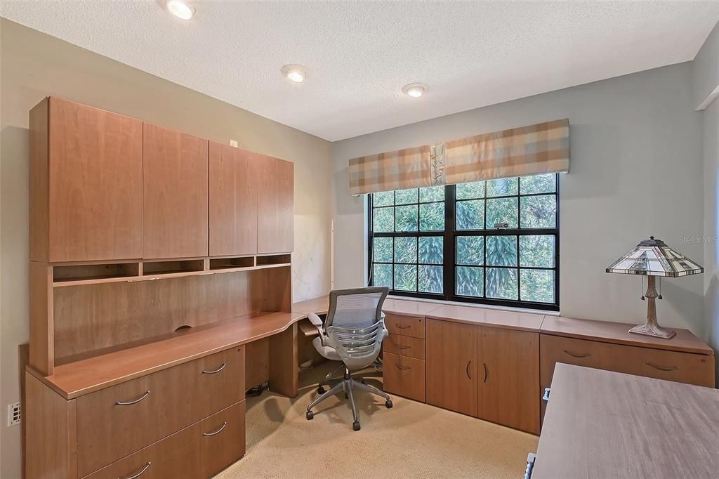 Home Office, Interior, Recessed Lighting