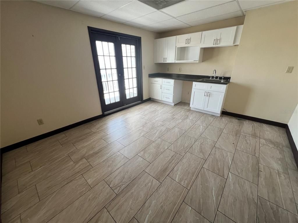 Empty room, Interior, Kitchen, Wood Texture Flooring