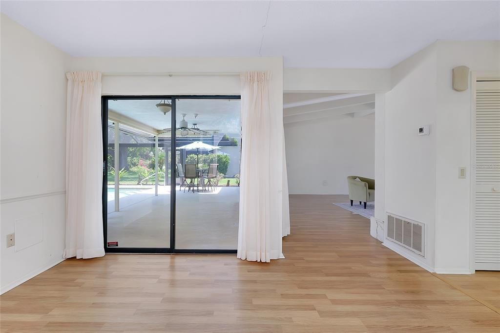 Empty room, Interior, Wood Texture Flooring