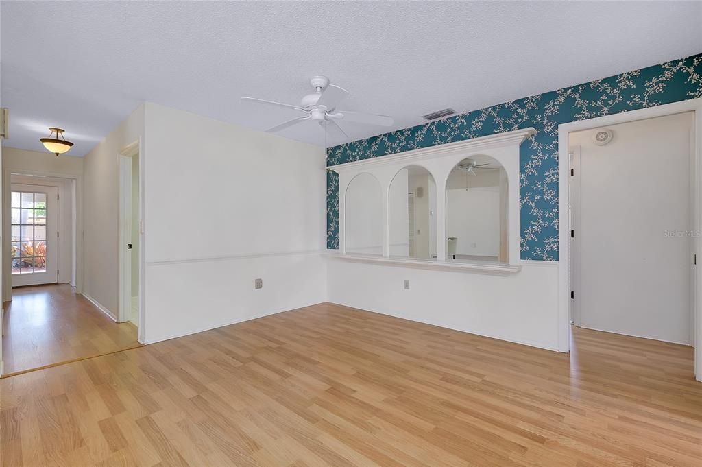 Empty room, Interior, Wood Texture Flooring