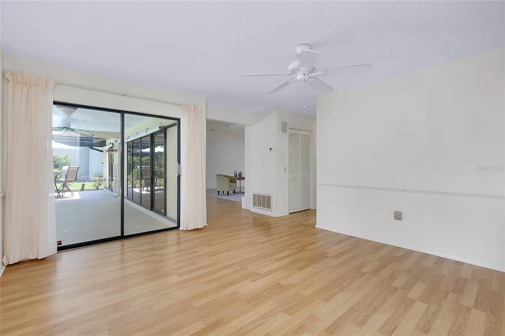 Empty room, Interior, Wood Texture Flooring