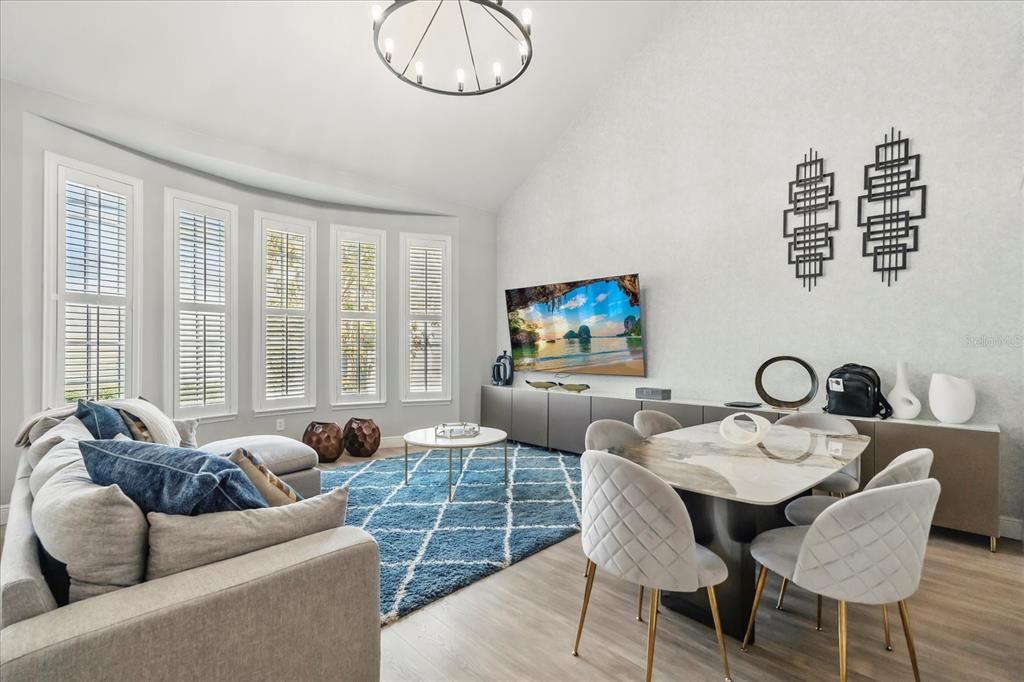Dining room, Interior, Living room, Wood Texture Flooring