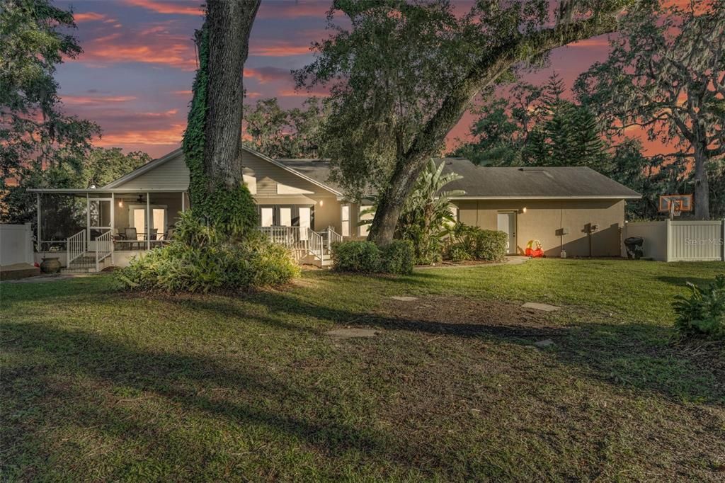 Backyard, Exterior