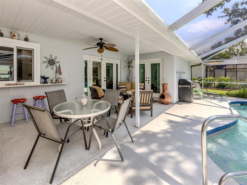 Dining room, Glass Ceilings, Interior, Pool, Sun Room