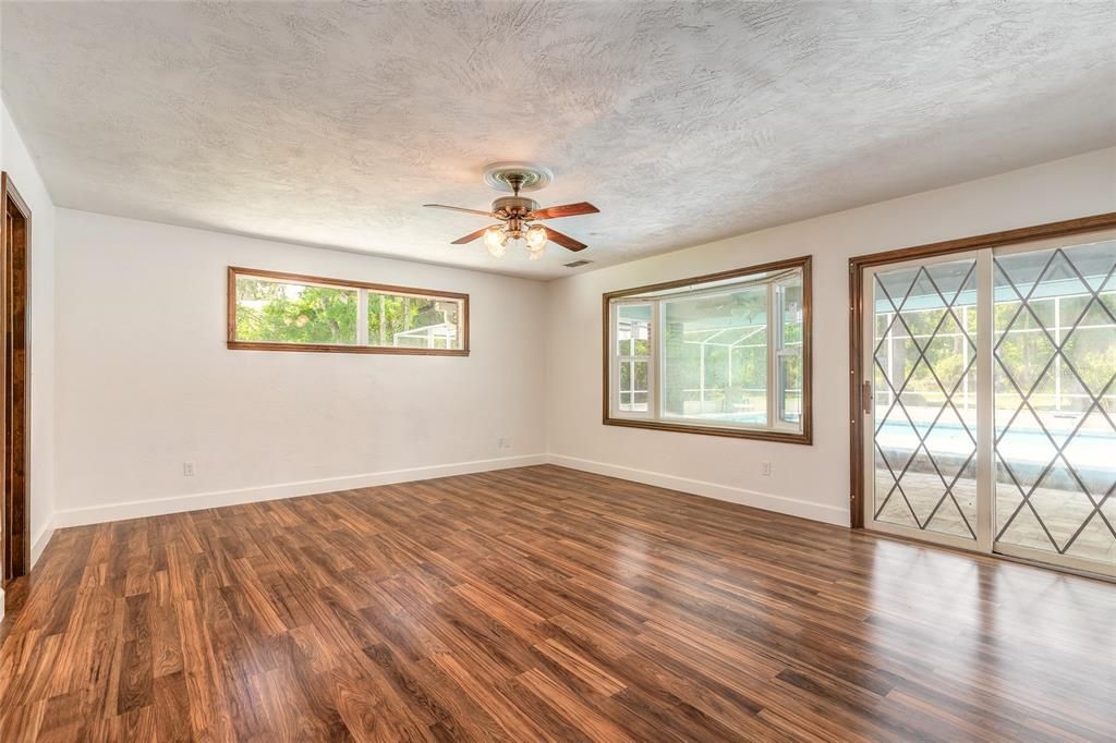 Empty room, Interior, Wood Texture Flooring