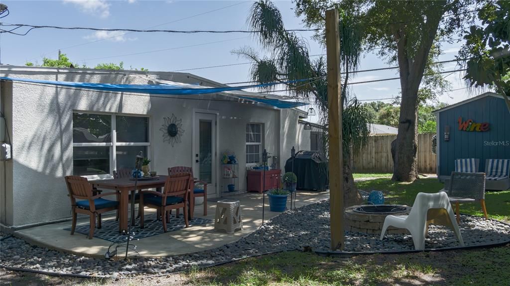 Backyard, Exterior