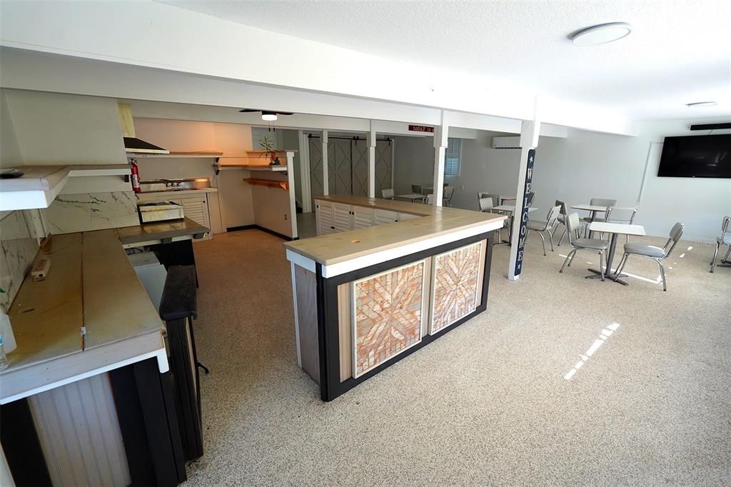Dining room, Interior, Kitchen, Recessed Lighting