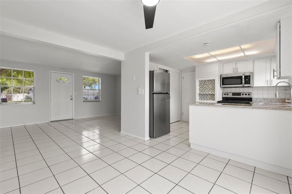 Interior, Kitchen, Stainless Steel Appliances