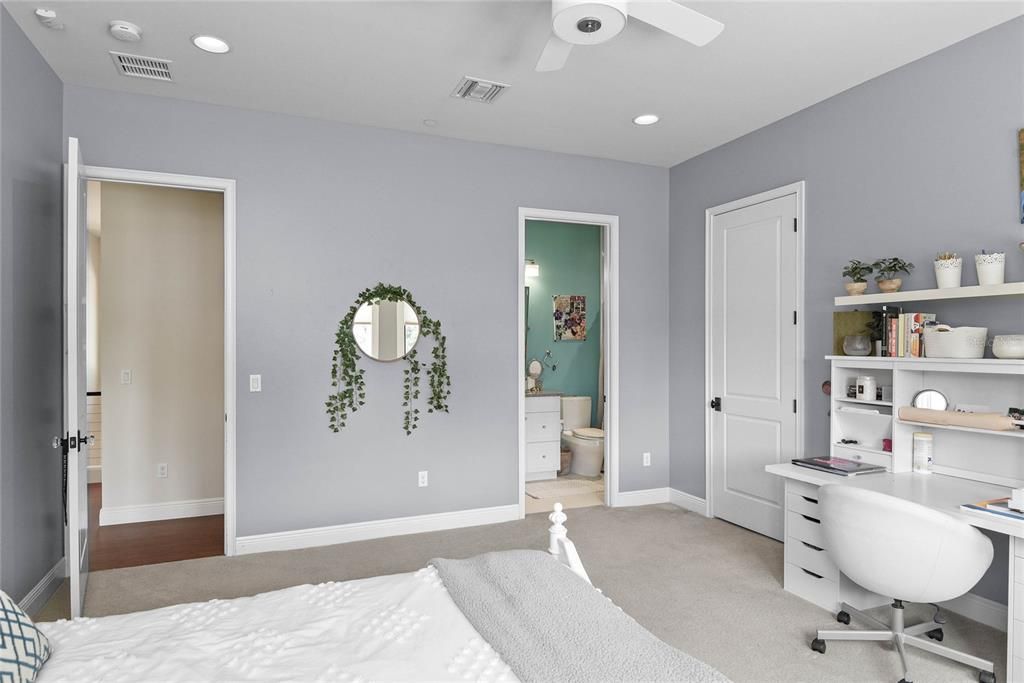 Bathroom, Bedroom, Home Office, Interior, Recessed Lighting