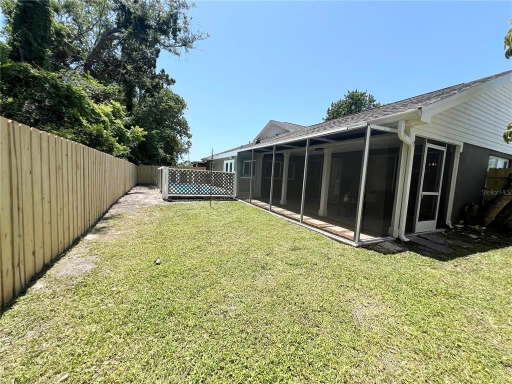 Backyard, Exterior