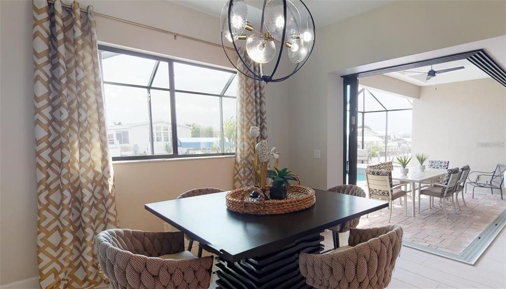 Dining room, Glass Ceilings, Interior, Pendant Lights, Sun Room