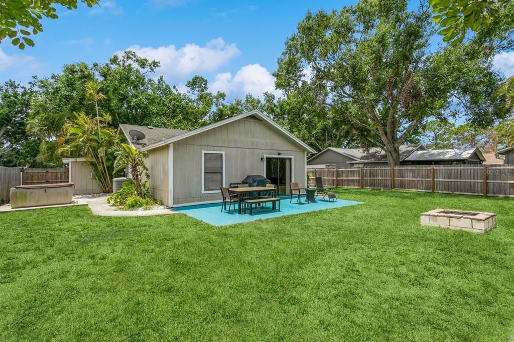 Backyard, Exterior, Pool
