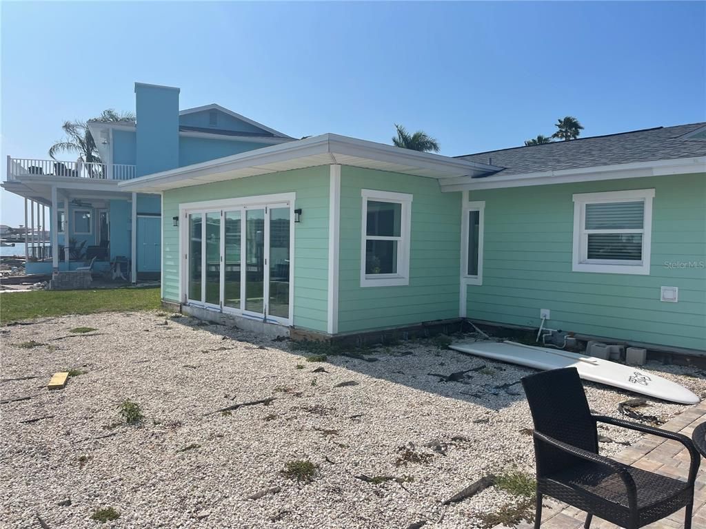 Backyard, Exterior