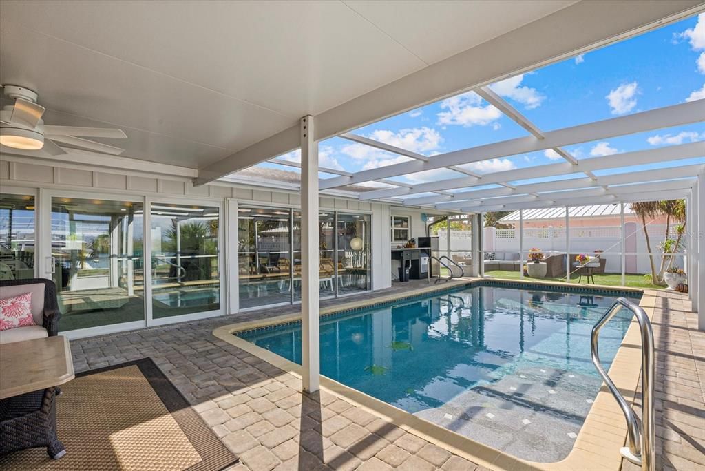 Glass Ceilings, Interior, Pool, Sun Room