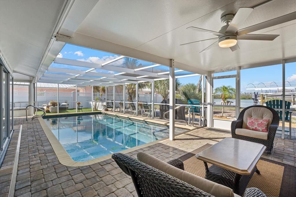 Glass Ceilings, Interior, Pool, Sun Room, Water