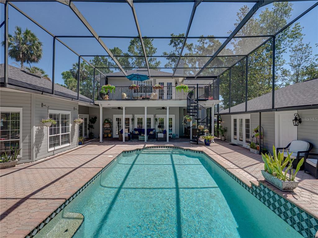 Glass Ceilings, Interior, Pool, Sun Room