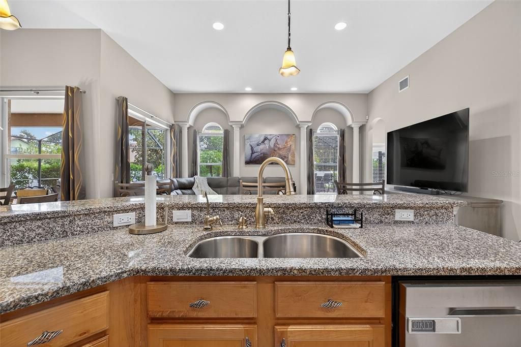 Interior, Kitchen, Pendant Lights, Recessed Lighting