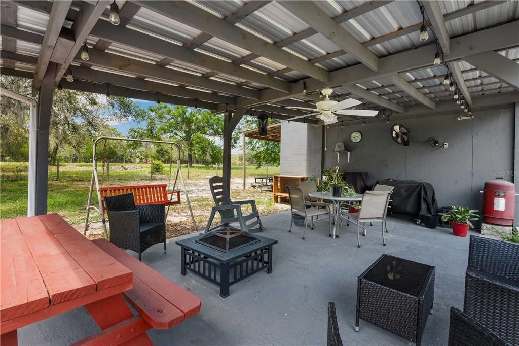 Backyard, Exterior