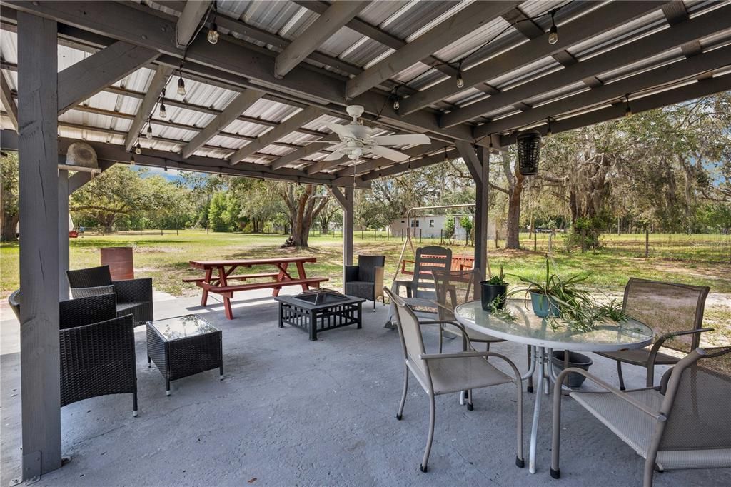 Backyard, Exterior