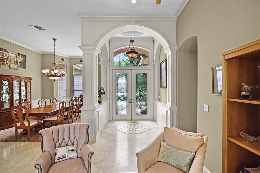 Chandelier, Dining room, Interior, Pendant Lights, Recessed Lighting
