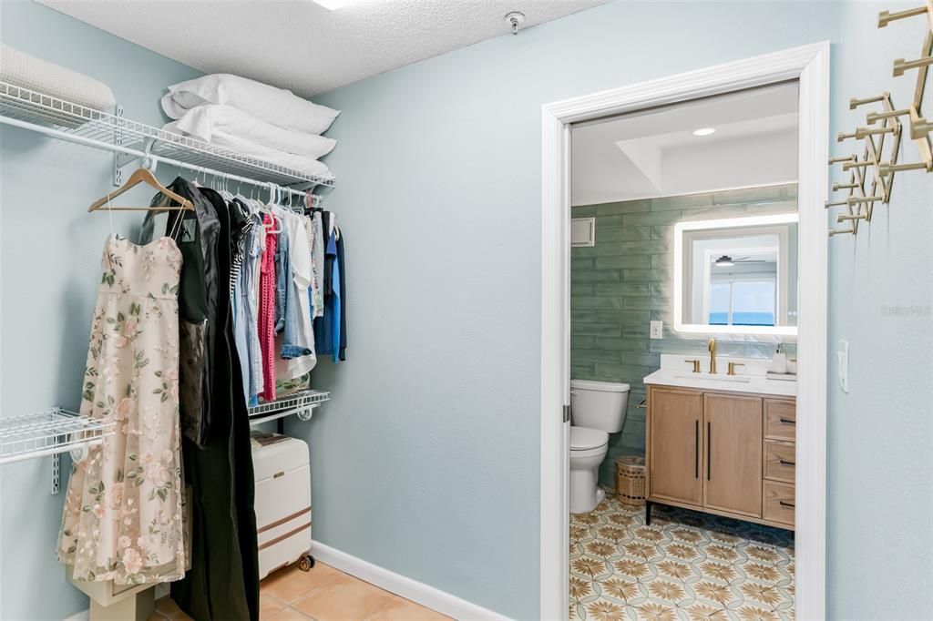 Bathroom, Interior, Recessed Lighting, Walk-in Closets