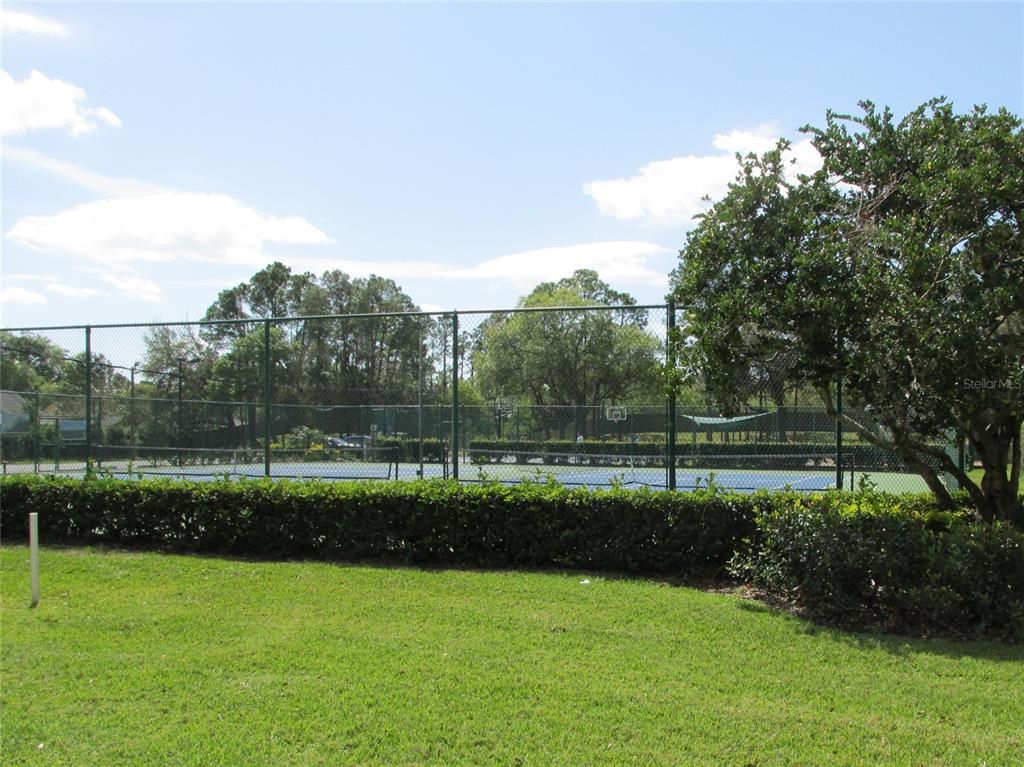 Exterior, Tennis Courts