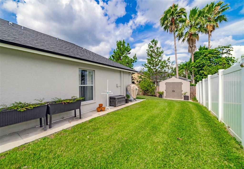 Backyard, Exterior